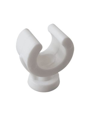 clip lock pipe clips p200 single open white
