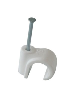 masonry nail clips c205 white